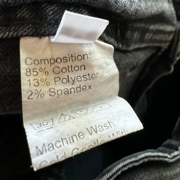 High Rise Stretch Straight Leg Cropped Jeans - Picture 4 of 4